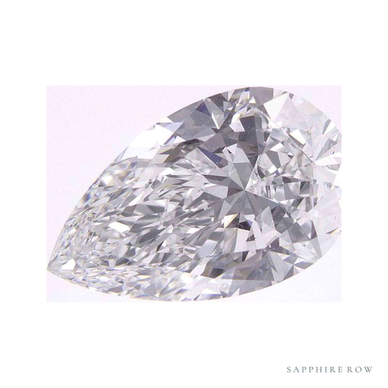 1.28 ct Lab-Grown Diamond – D VS1 – Pear Cut – IGI Certified — Sapphire Row · cut4