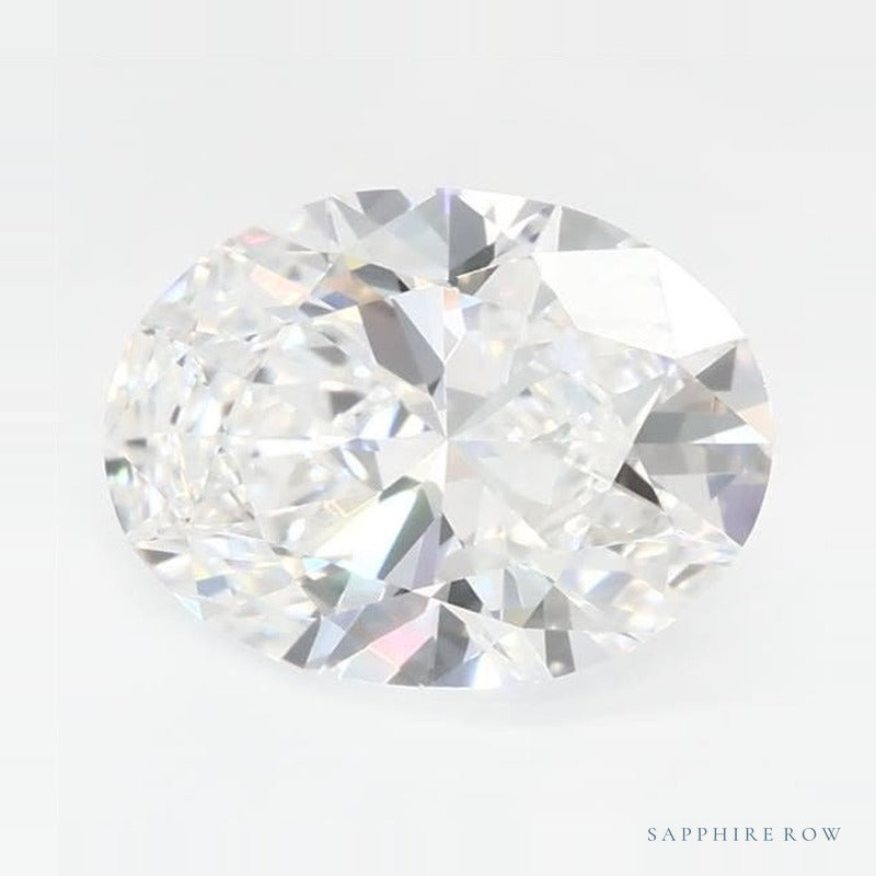 1.06 ct lab-grown diamond, oval cut | Sapphire Row · cut7