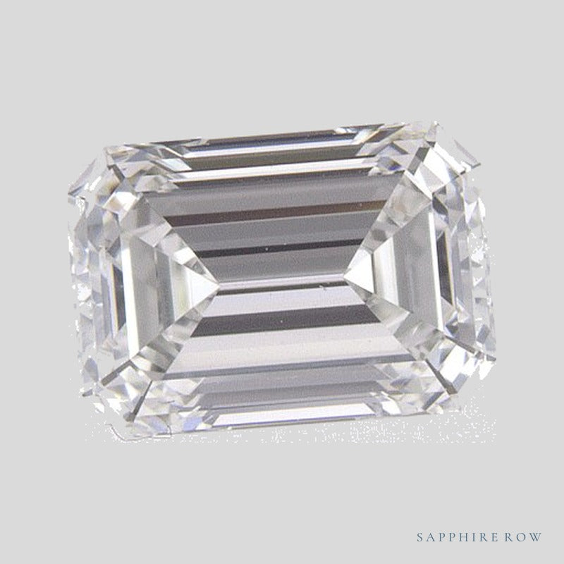1.03 ct natural diamond, emerald cut | Sapphire Row · cut4 · cut5
