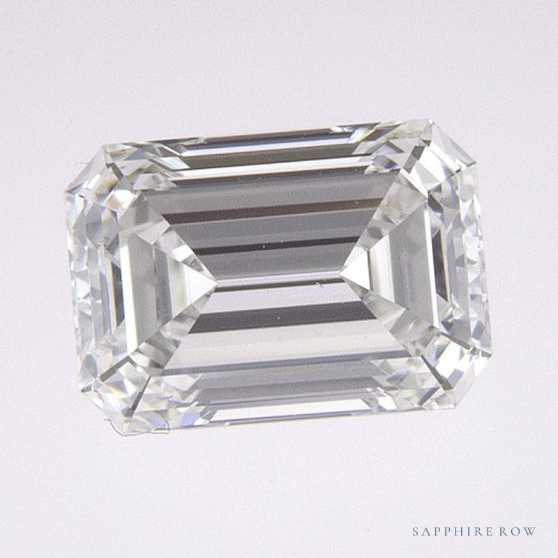 1.03 ct natural diamond, emerald cut | Sapphire Row · cut7