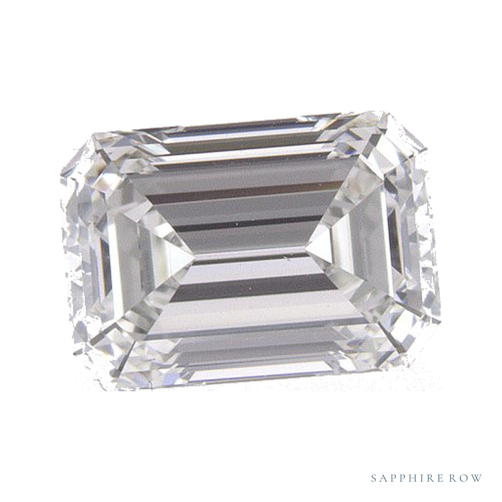 1.03 ct natural diamond, emerald cut | Sapphire Row · cut4