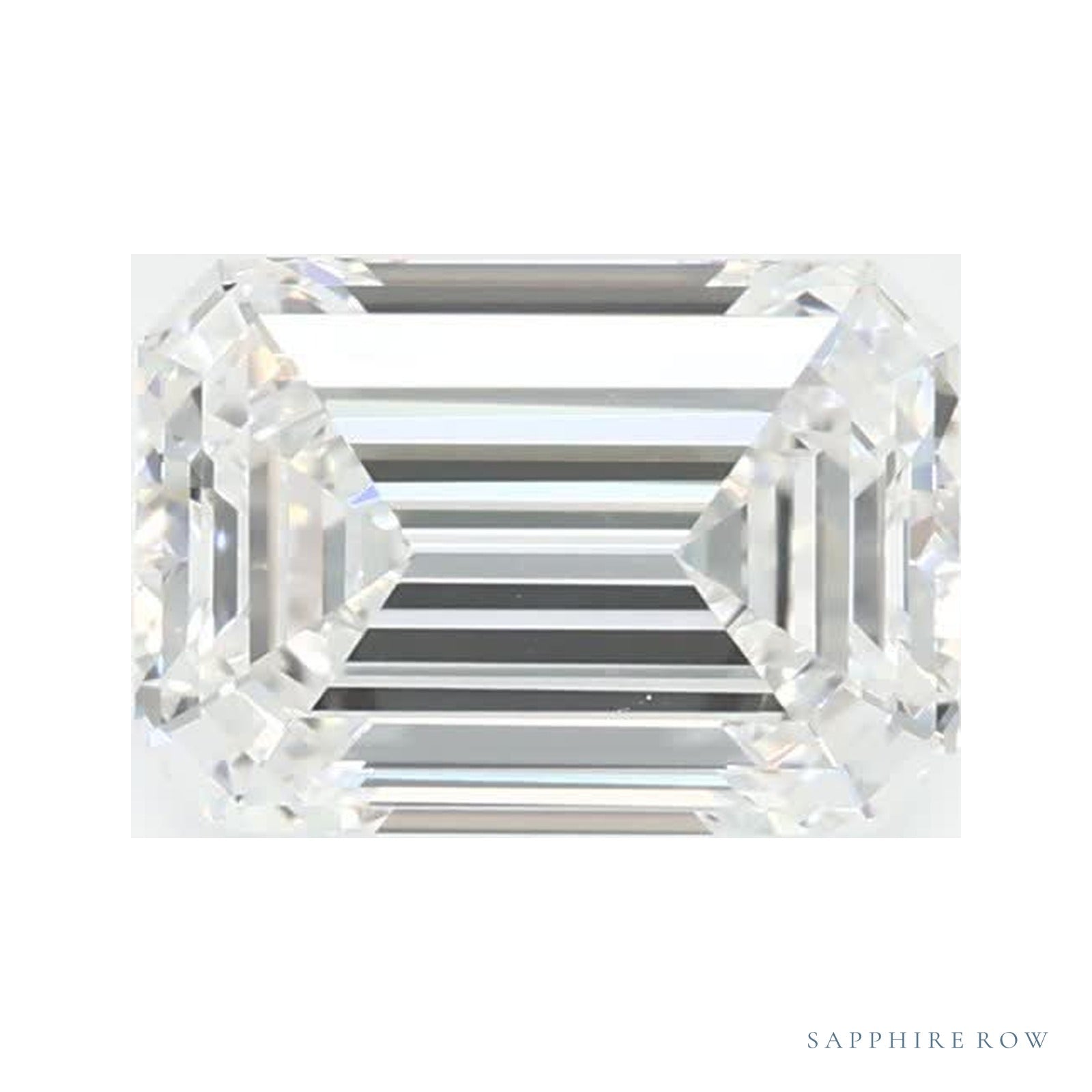 1.03 ct Lab-Grown Diamond – E VVS2 – Emerald Cut – GCAL Certified — Sapphire Row · cut4