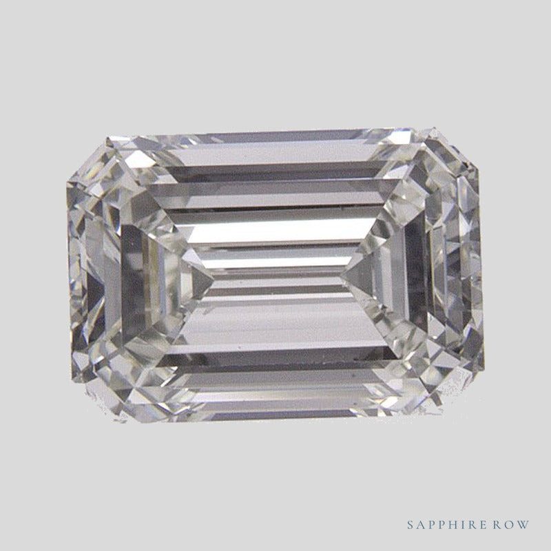 1.02 ct natural diamond, emerald cut | Sapphire Row · cut4 · cut5