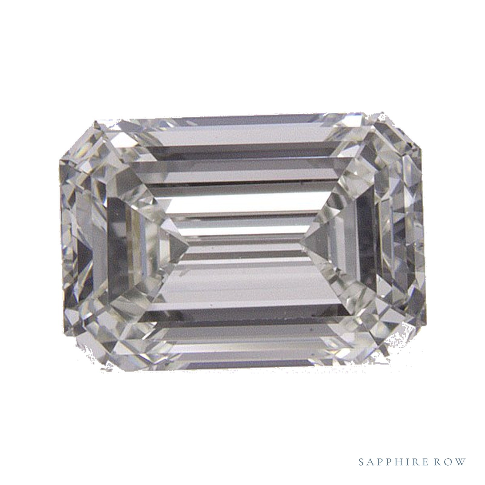 1.02 ct natural diamond, emerald cut | Sapphire Row · cut4