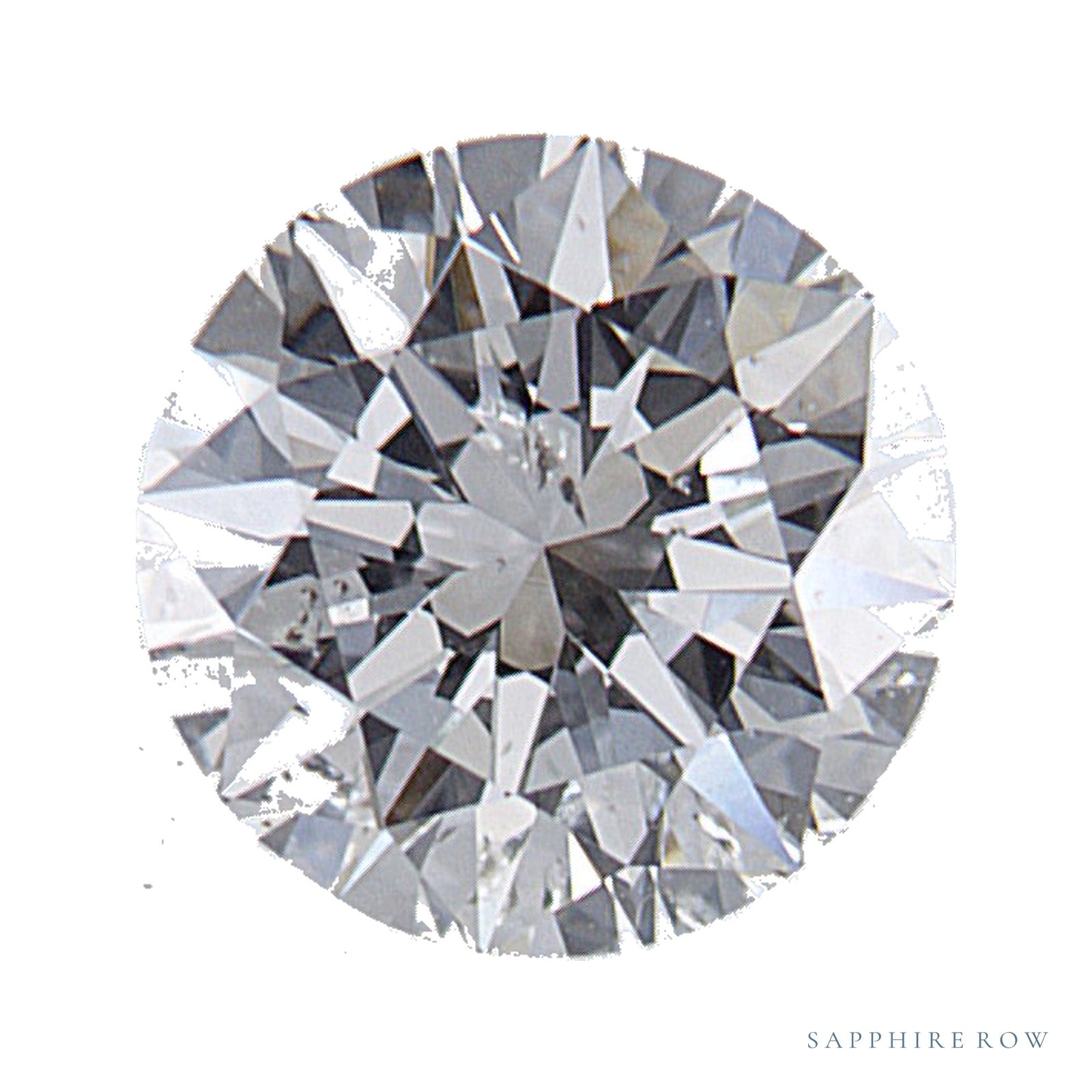 1.00 ct natural diamond, round cut | Sapphire Row · cut4