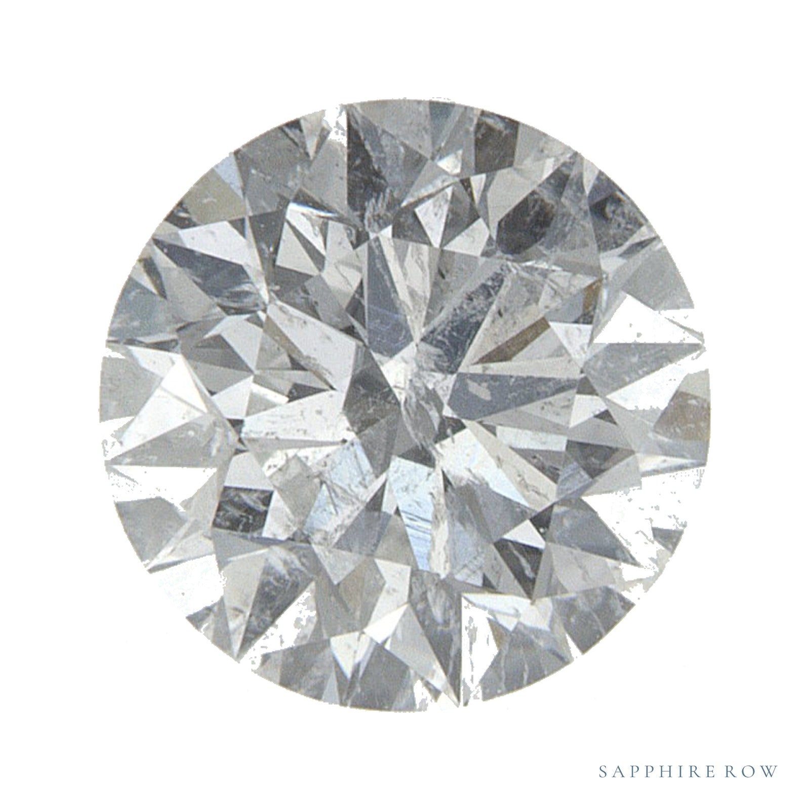 1.00 ct natural diamond, round cut | Sapphire Row · cut4