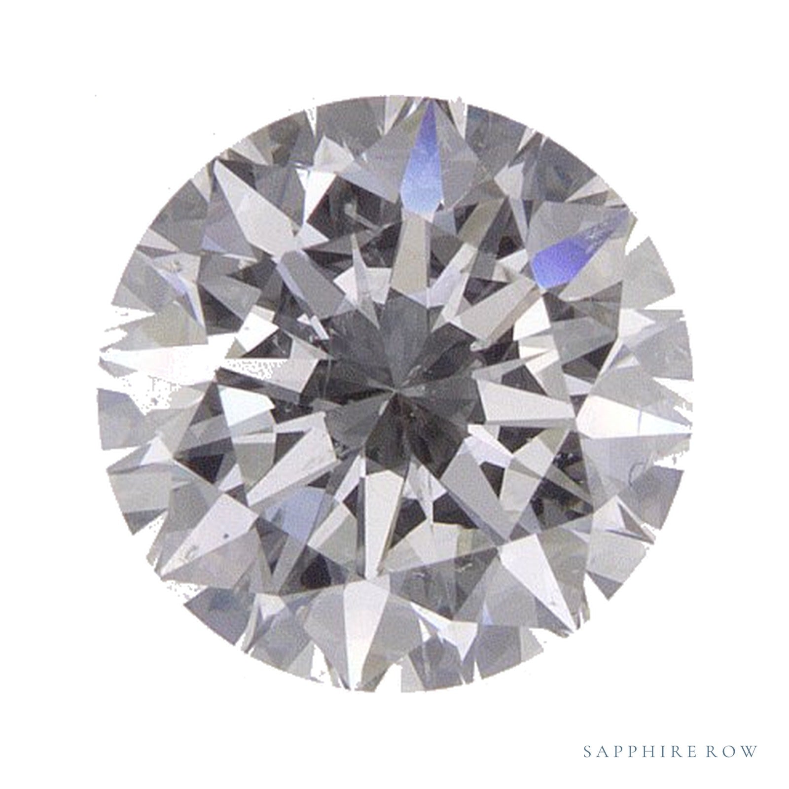 1.00 ct Natural Diamond – H SI2 – Round Cut – GIA Certified — Sapphire Row · cut4