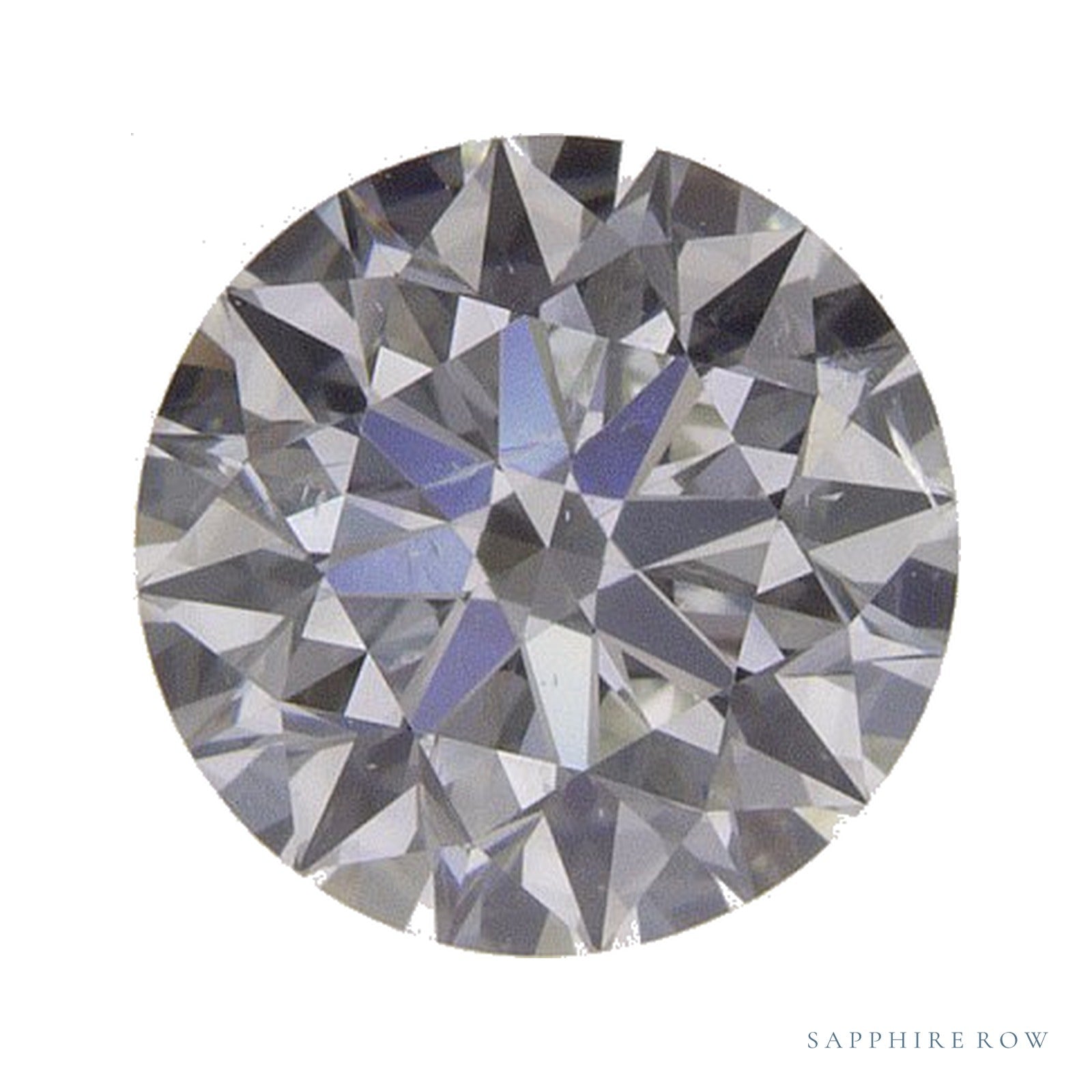 1.00 ct Natural Diamond – I SI2 – Round Cut – GIA Certified — Sapphire Row · cut4