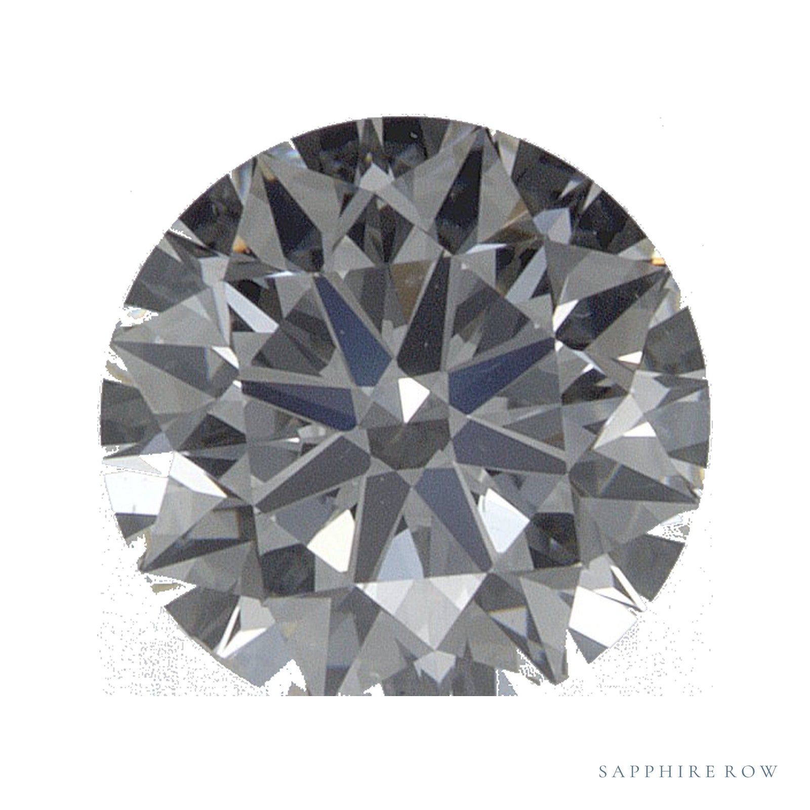 1.00 ct Natural Diamond – H SI1 – Round Cut – GIA Certified — Sapphire Row · cut4