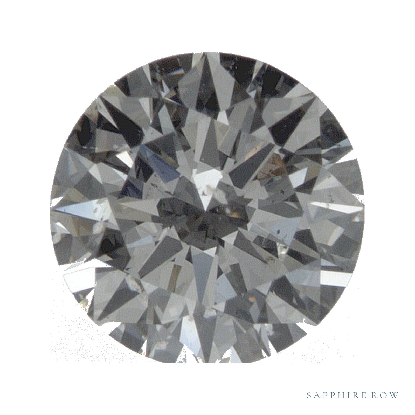 1.00 ct natural diamond, round cut | Sapphire Row · cut4