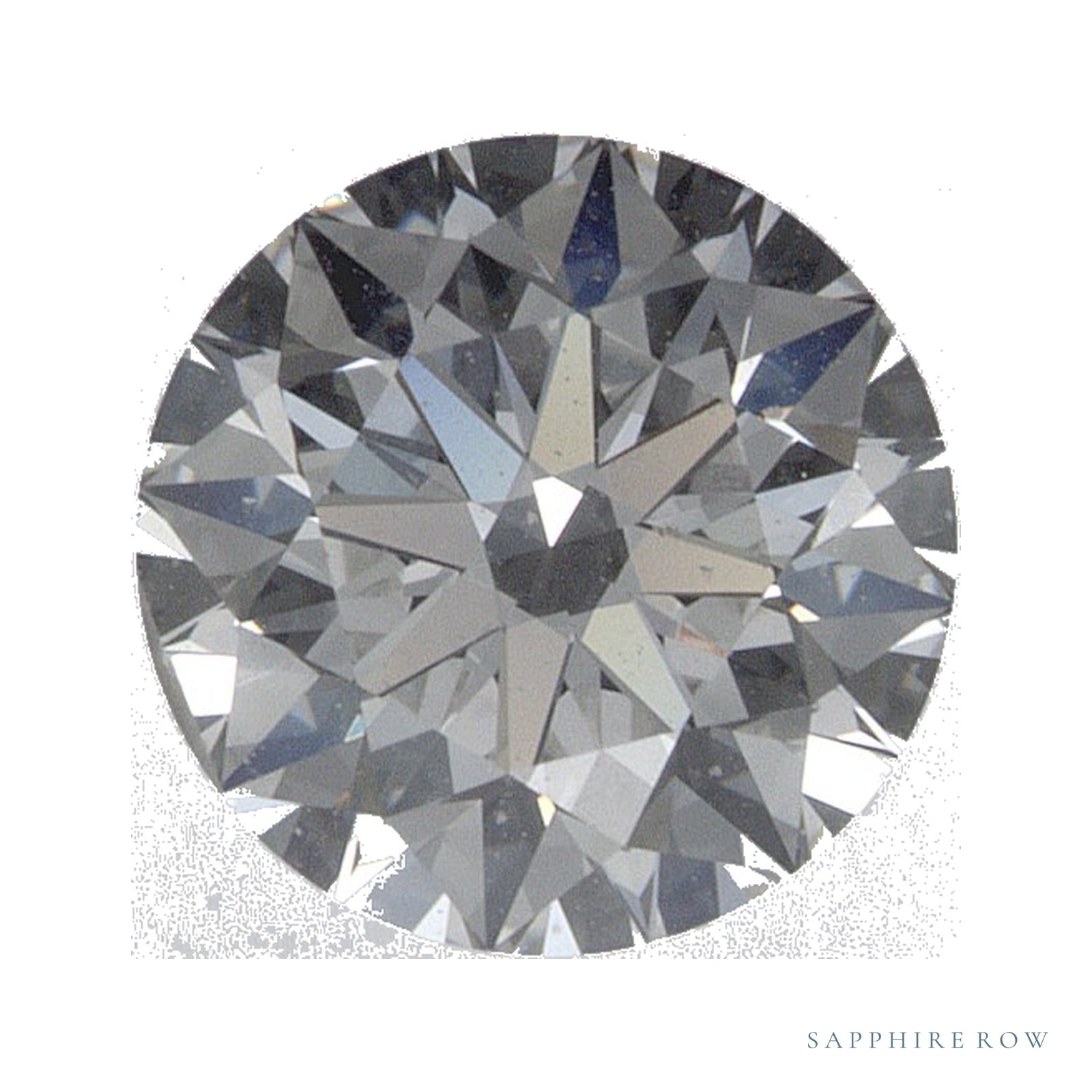 1.00 ct Natural Diamond – F SI1 – Round Cut – GIA Certified — Sapphire Row · cut4