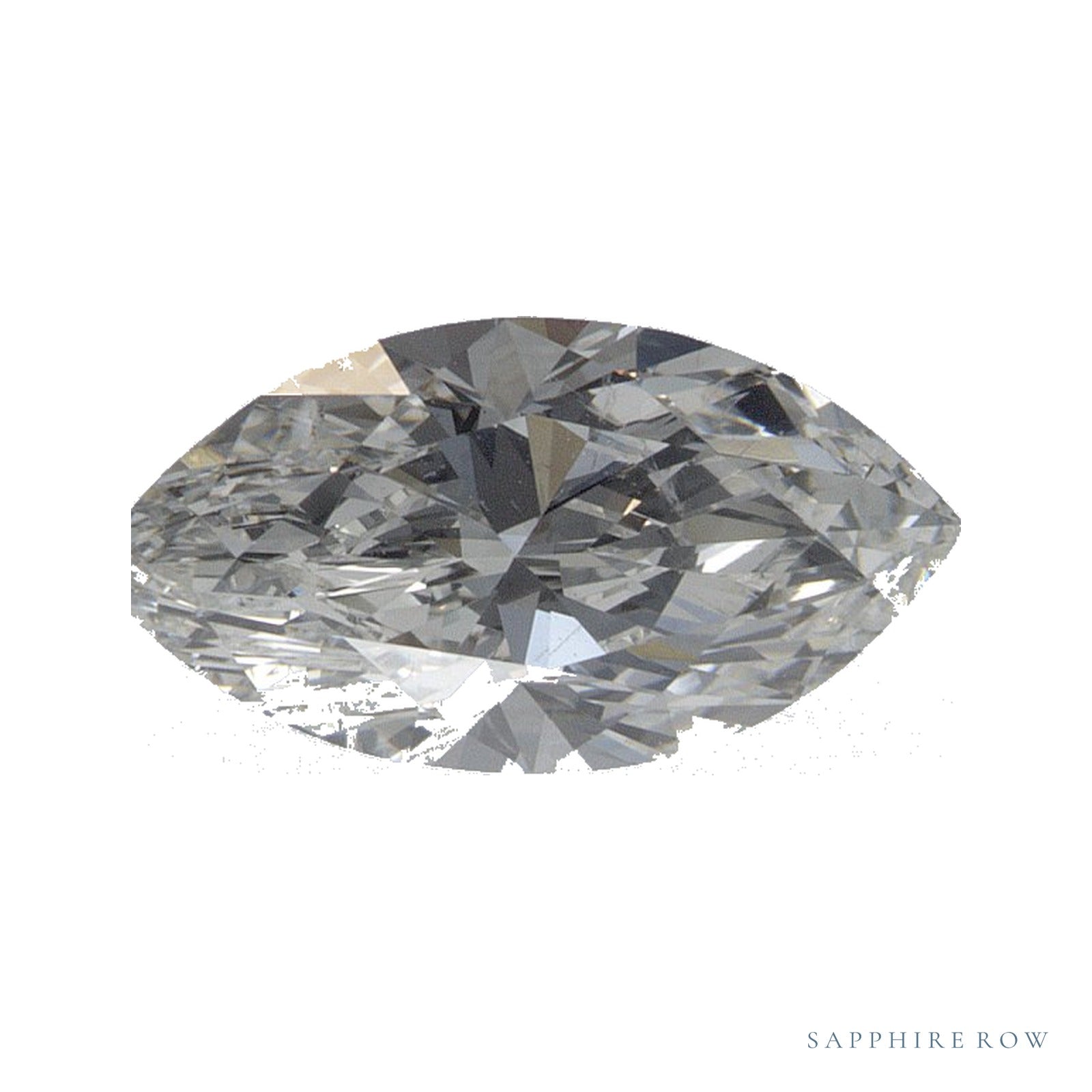 1.00 ct Natural Diamond – F SI1 – Marquise Cut – EGL USA Certified — Sapphire Row · cut4
