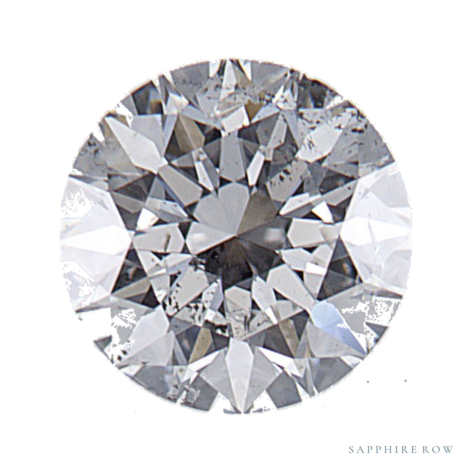 1.00 ct natural diamond, round cut | Sapphire Row · cut4