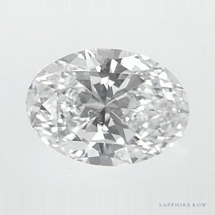 0.90 ct natural diamond, oval cut | Sapphire Row · cut7