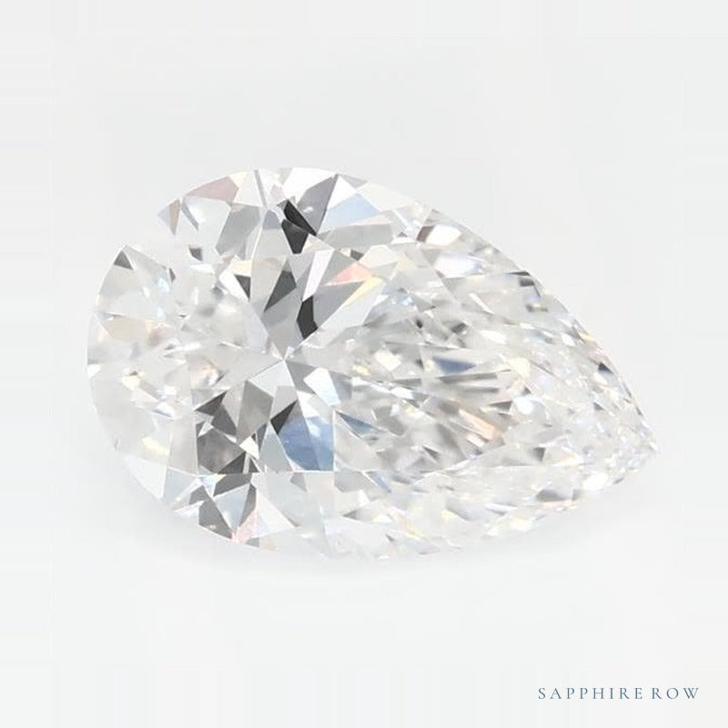 0.94 ct lab-grown diamond, pear cut | Sapphire Row · cut7