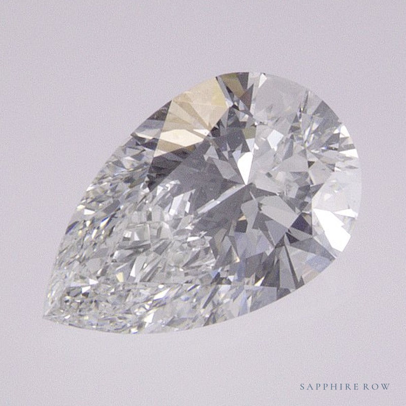0.90 ct natural diamond, pear cut | Sapphire Row · cut7