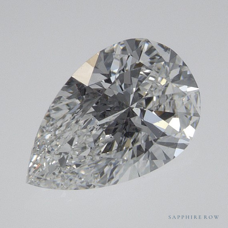 0.90 ct natural diamond, pear cut | Sapphire Row · cut7