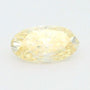 0.78 ct lab-grown fancy intense yellow diamond, oval cut | Sapphire Row · cut7