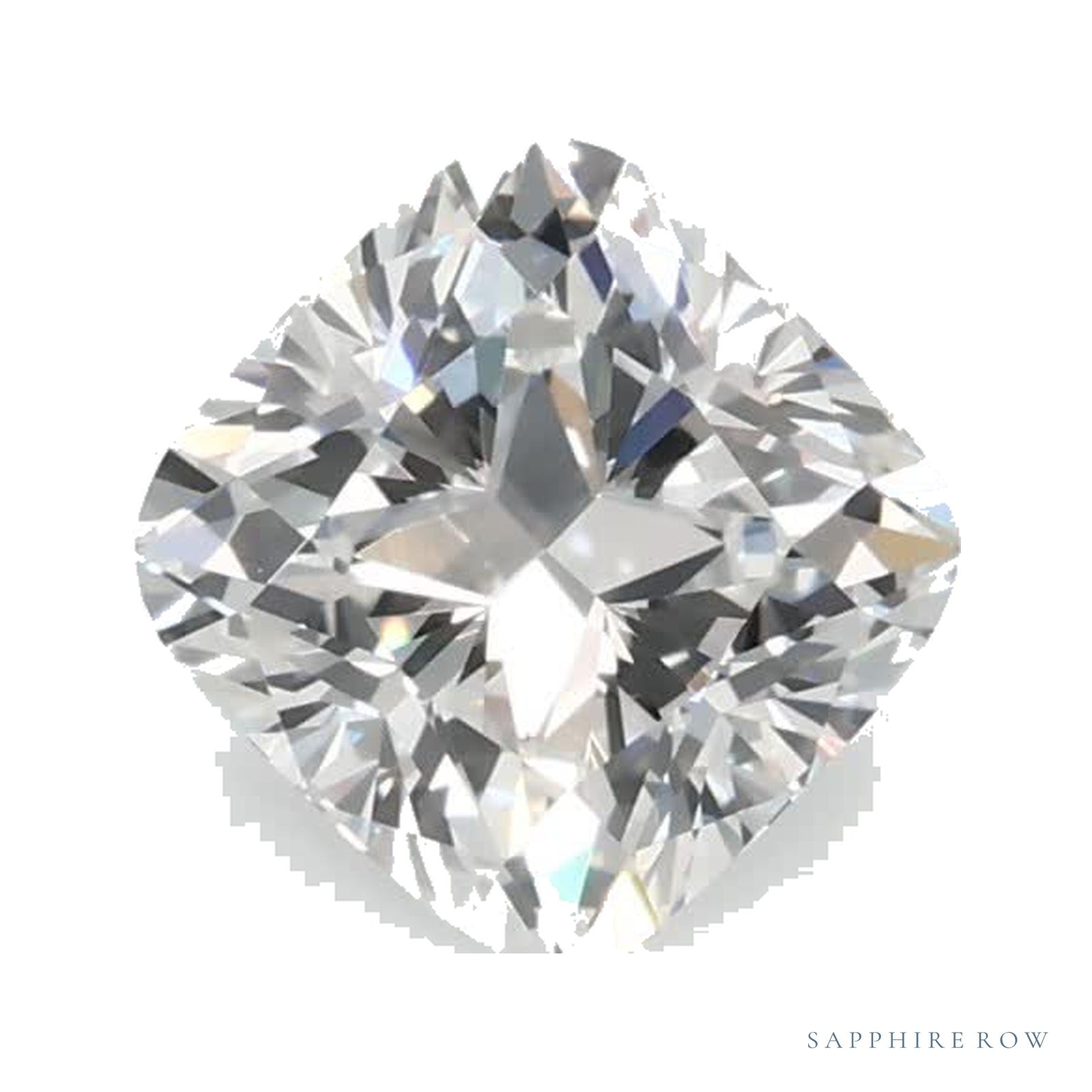 0.79 ct Lab-Grown Diamond – E VS1 – Cushion Cut – GCAL Certified — Sapphire Row · cut4