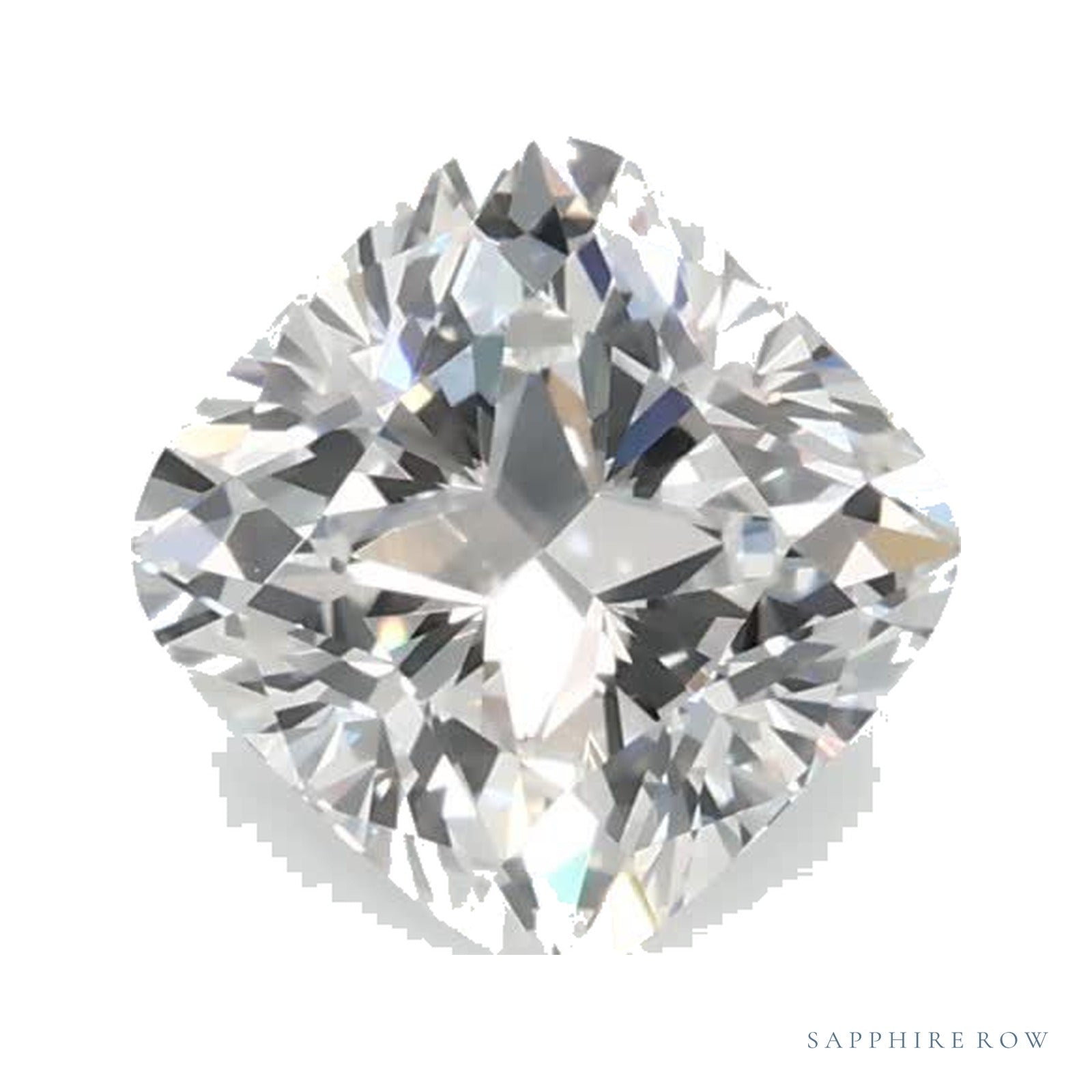 0.79 ct lab-grown diamond, cushion cut | Sapphire Row · cut4