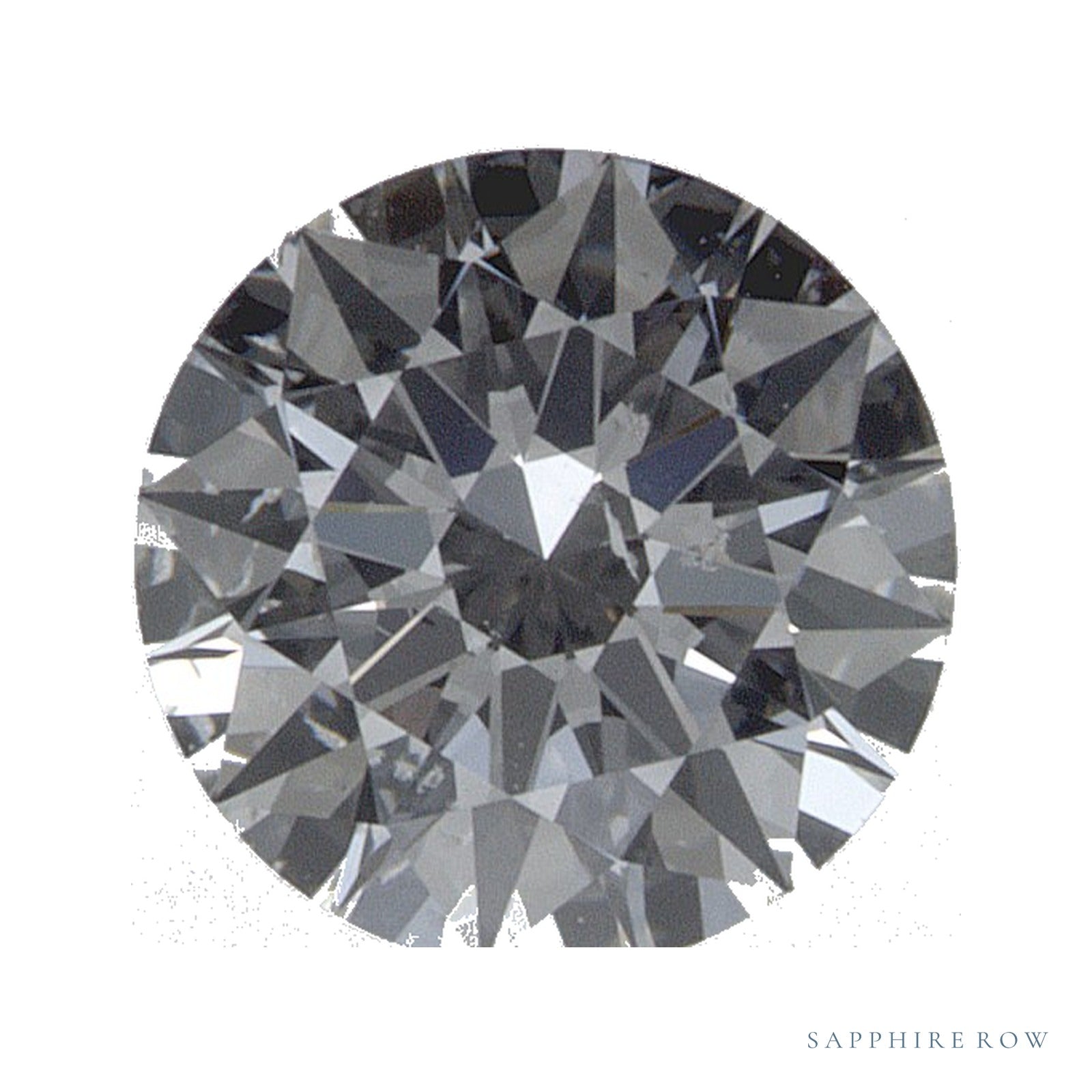 0.76 ct Natural Diamond – F SI2 – Round Cut – GIA Certified — Sapphire Row · cut4