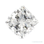 0.74 ct Lab-Grown Diamond – D VVS2 – Square Cut – GCAL Certified — Sapphire Row · cut4