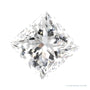 0.73 ct Lab-Grown Diamond – D VS2 – Square Cut – GCAL Certified — Sapphire Row · cut4