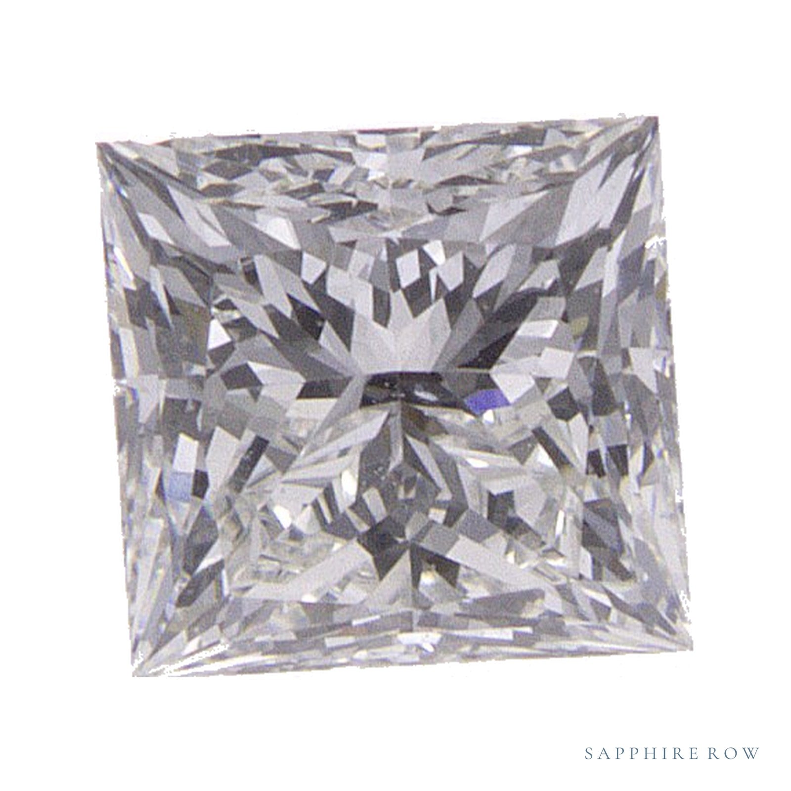 0.70 ct Natural Diamond – H SI1 – Square Cut – GIA Certified — Sapphire Row · cut4