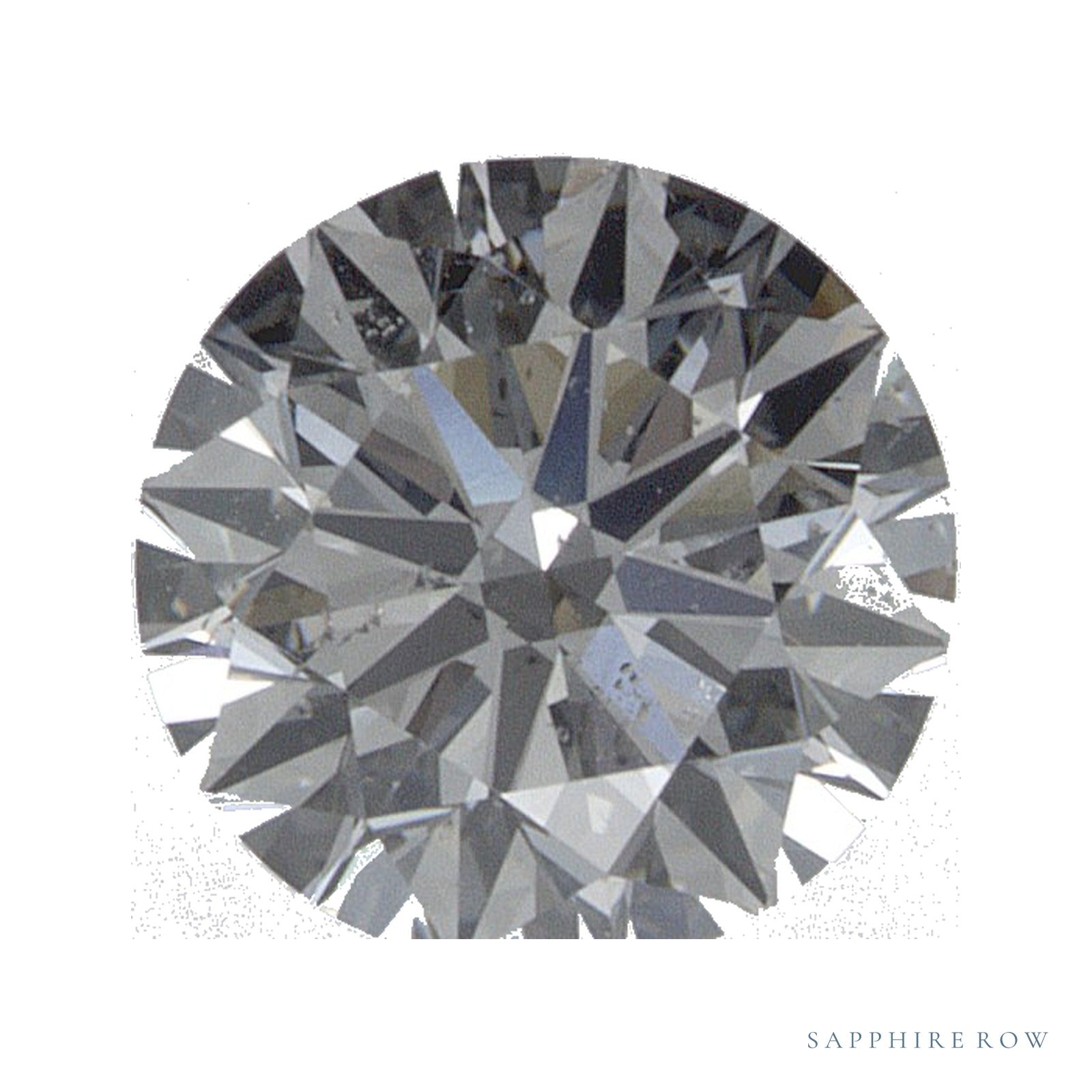 0.70 ct Natural Diamond – H SI1 – Round Cut – GIA Certified — Sapphire Row · cut4