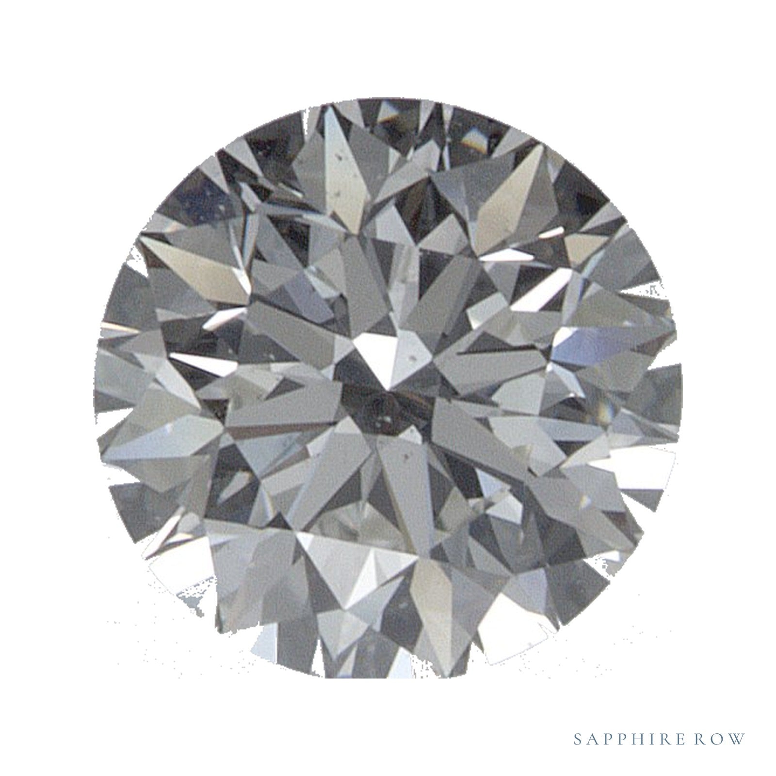 0.70 ct natural diamond, round cut | Sapphire Row · cut4