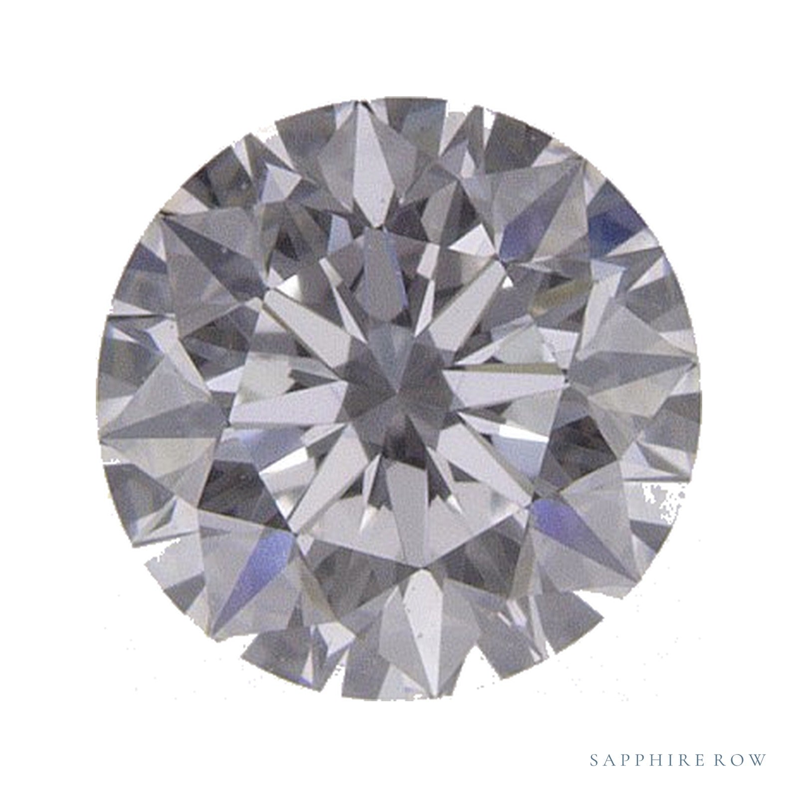 0.70 ct natural diamond, round cut | Sapphire Row · cut4