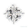0.70 ct Lab-Grown Diamond – D VS1 – Square Cut – GCAL Certified — Sapphire Row · cut4