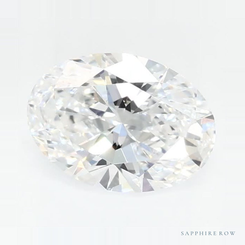 0.65 ct lab-grown diamond, oval cut | Sapphire Row · cut7