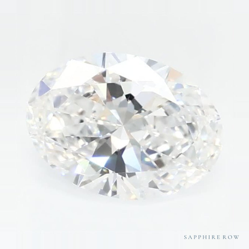 0.65 ct lab-grown diamond, oval cut | Sapphire Row · cut7