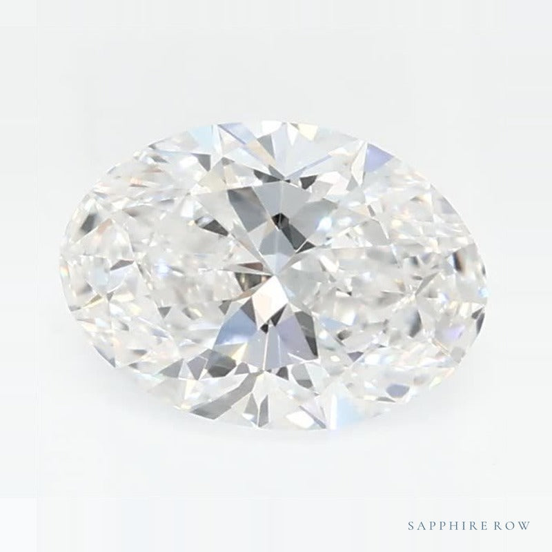 0.65 ct lab-grown diamond, oval cut | Sapphire Row · cut7