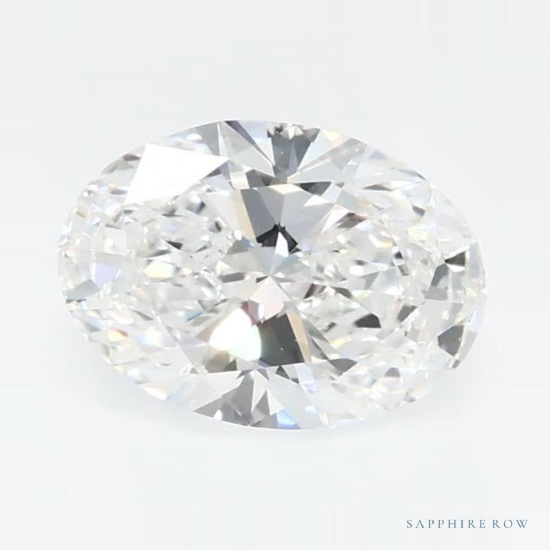 0.65 ct lab-grown diamond, oval cut | Sapphire Row · cut7