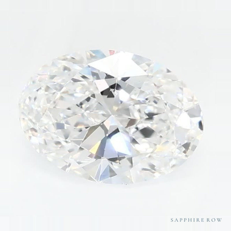 0.65 ct lab-grown diamond, oval cut | Sapphire Row · cut7
