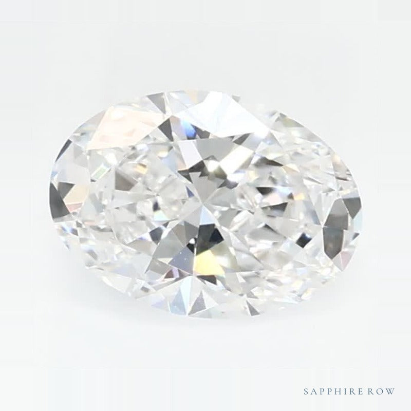 0.65 ct lab-grown diamond, oval cut | Sapphire Row · cut7