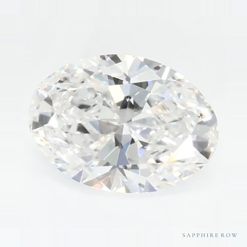 0.64 ct lab-grown diamond, oval cut | Sapphire Row · cut7