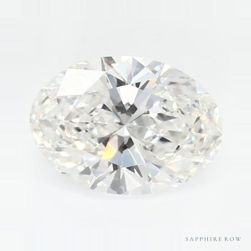 0.64 ct lab-grown diamond, oval cut | Sapphire Row · cut7