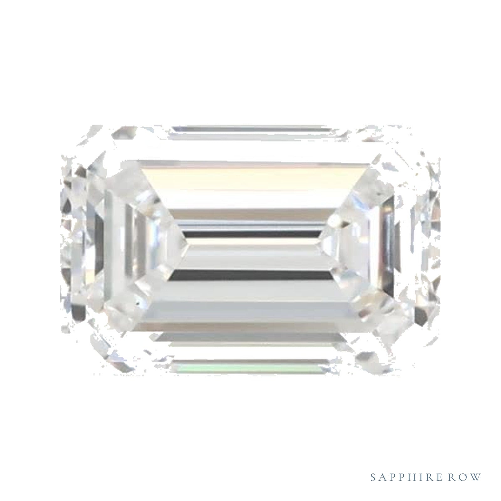0.62 ct Lab-Grown Diamond – D VS1 – Emerald Cut – GCAL Certified — Sapphire Row · cut4