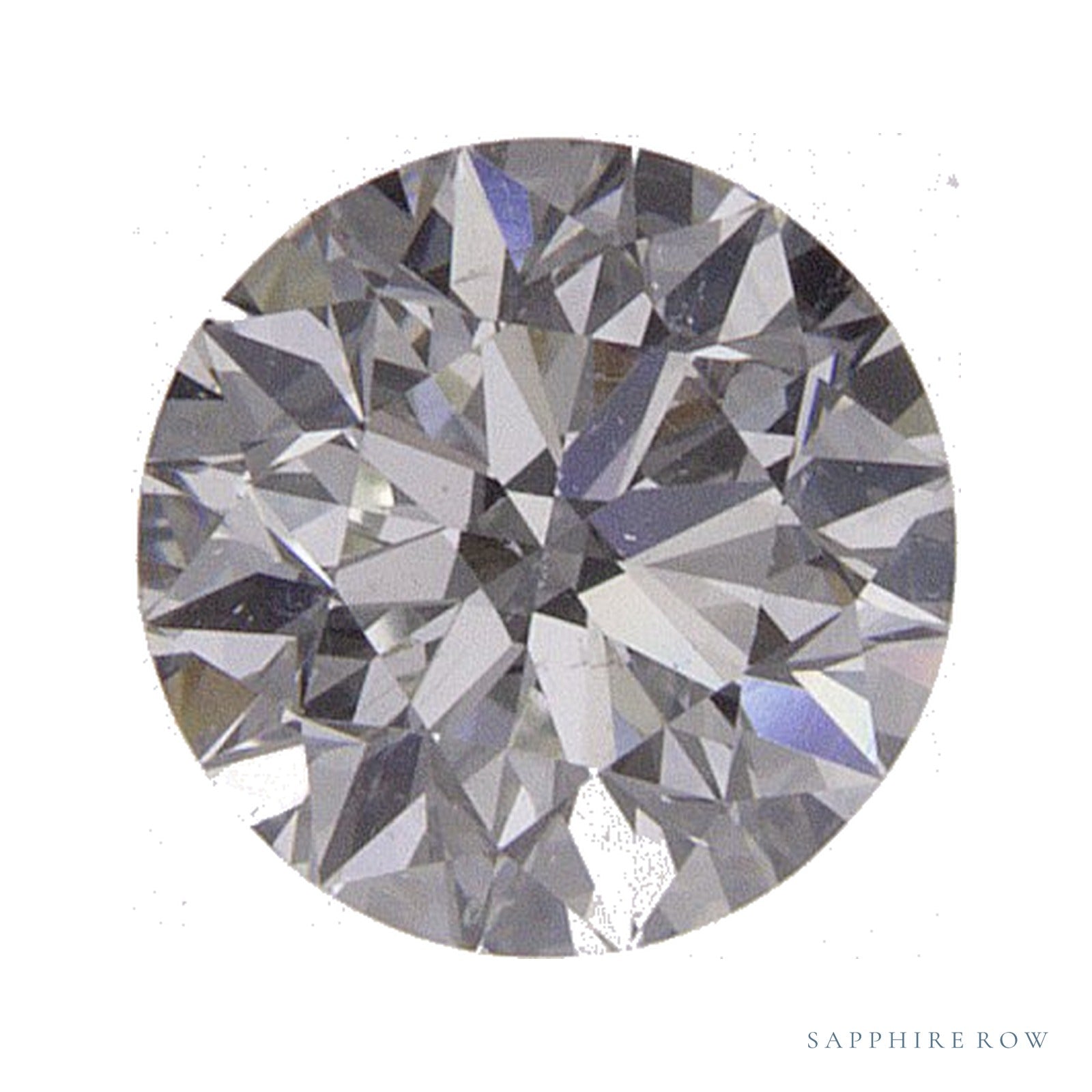0.57 ct natural diamond, round cut | Sapphire Row · cut4