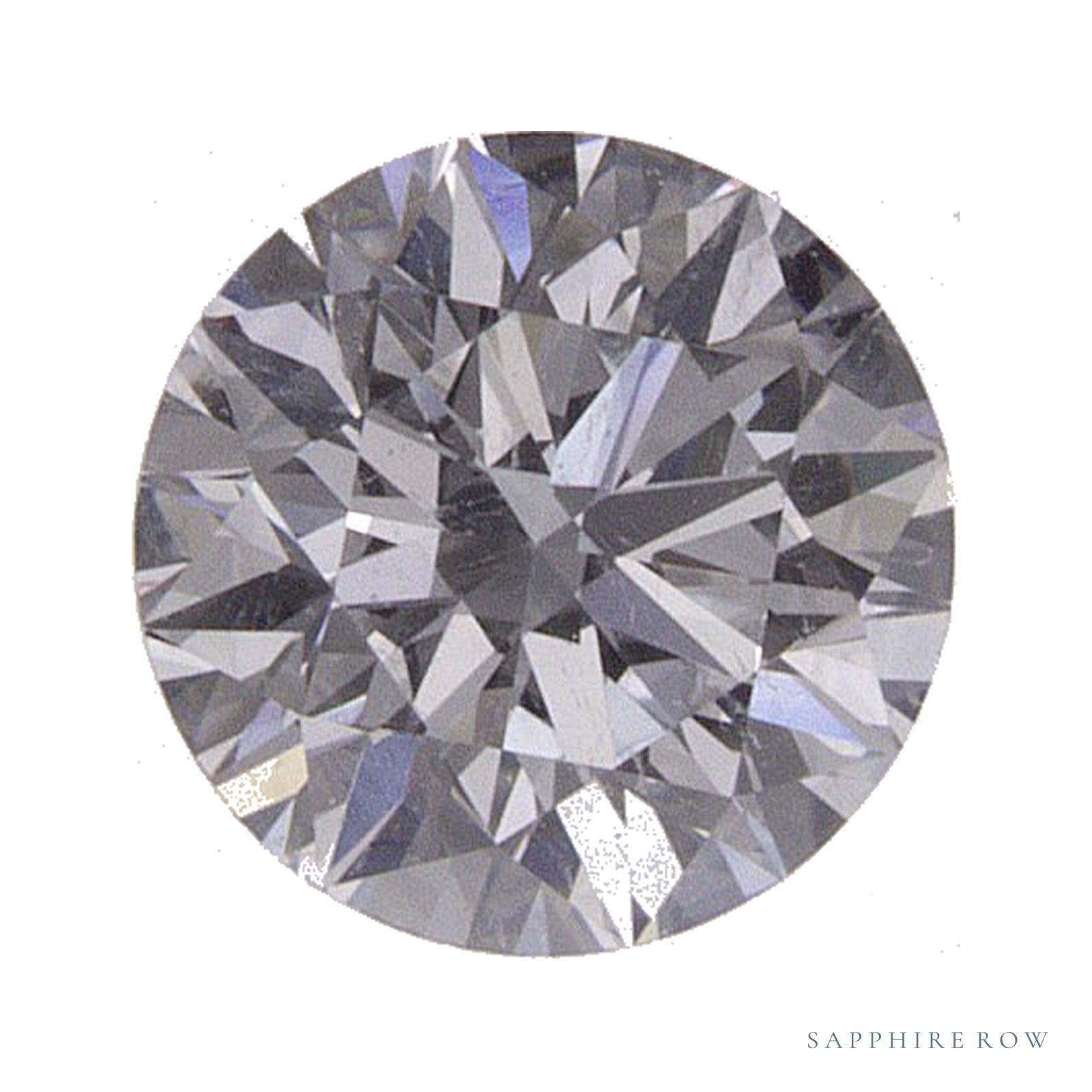 0.57 ct Natural Diamond – F SI2 – Round Cut – GIA Certified — Sapphire Row · cut4