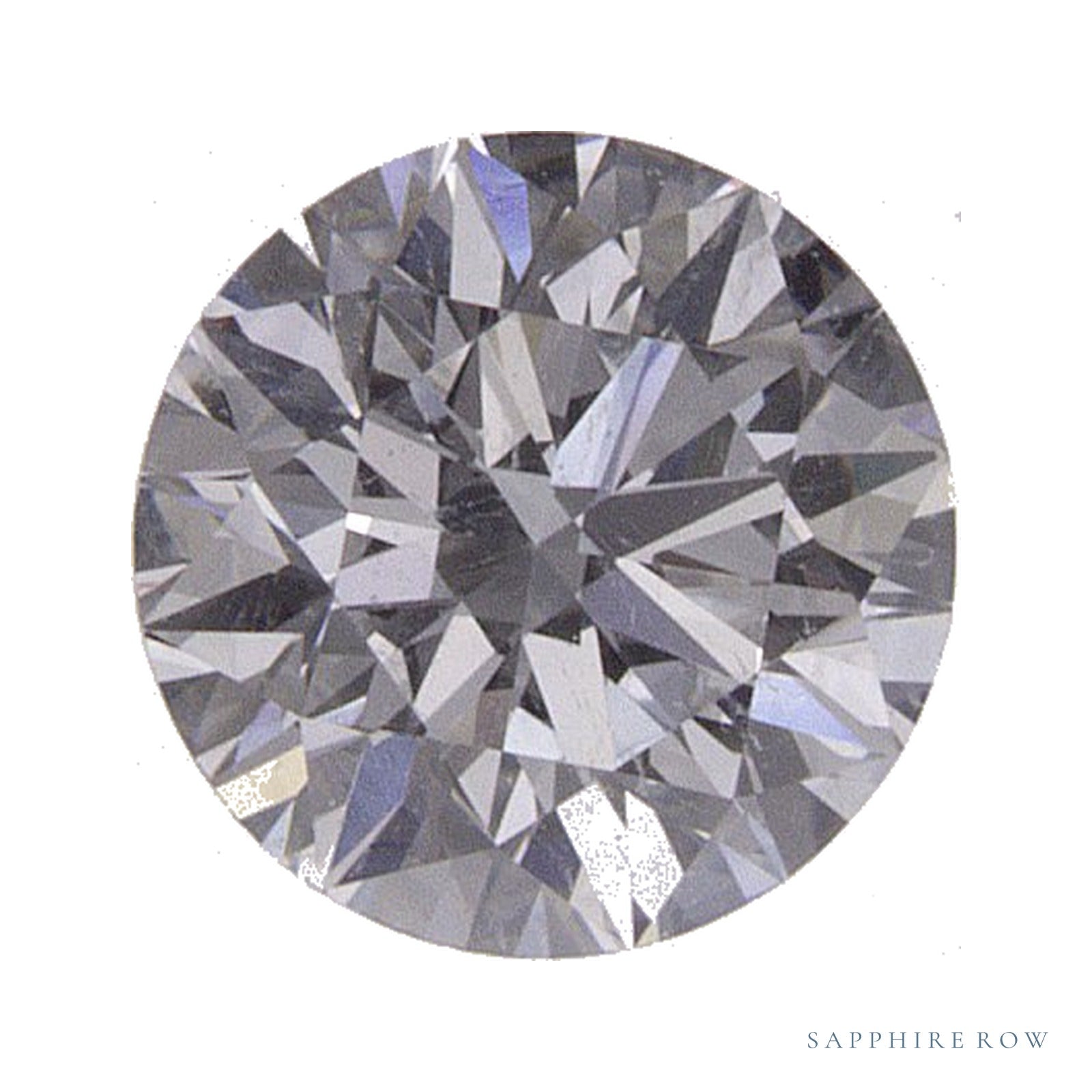 0.57 ct natural diamond, round cut | Sapphire Row · cut4