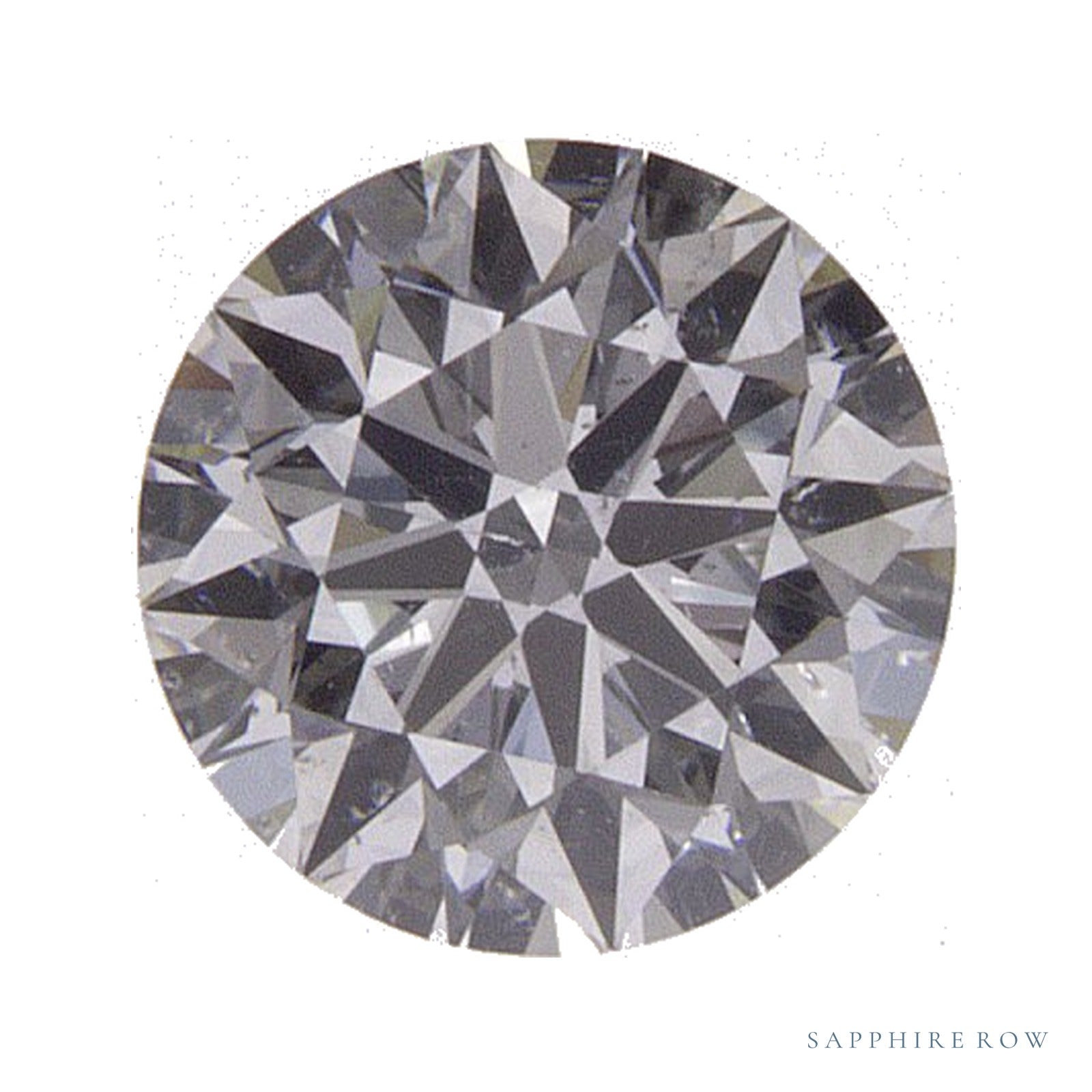 0.56 ct natural diamond, round cut | Sapphire Row · cut4