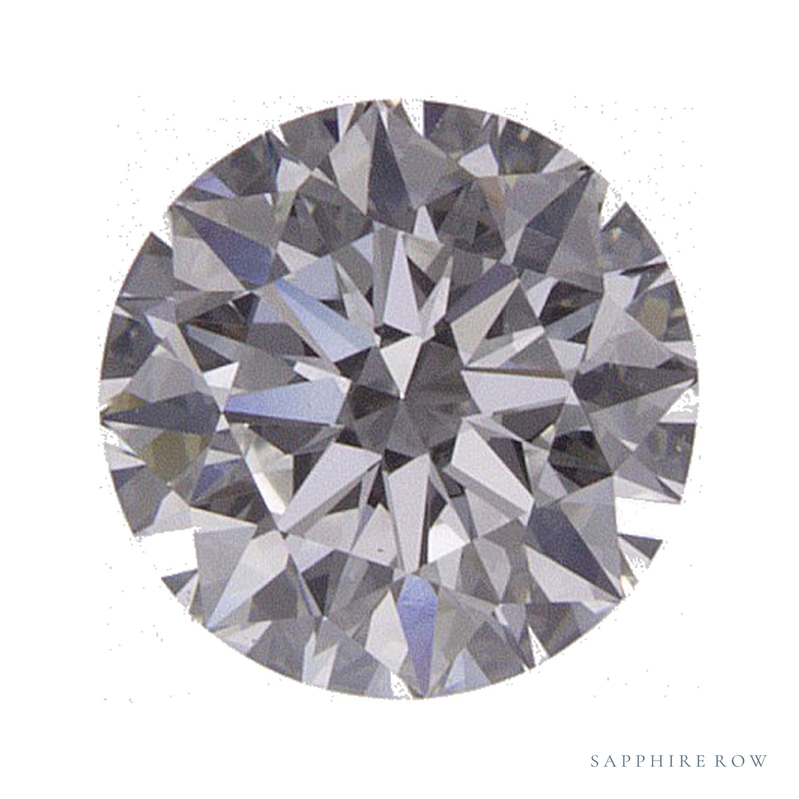 0.56 ct natural diamond, round cut | Sapphire Row · cut4