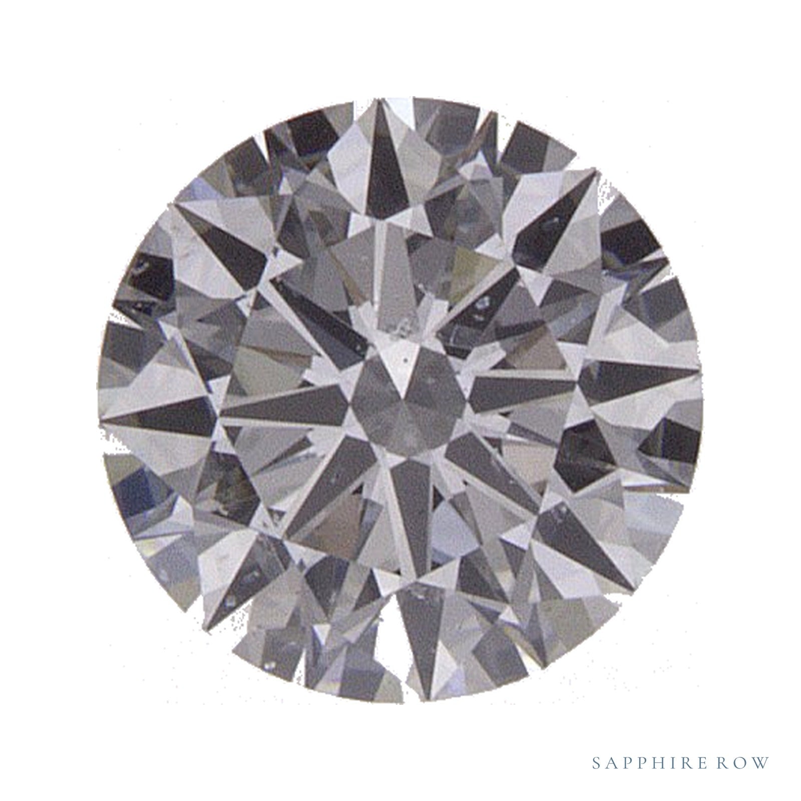 0.56 ct natural diamond, round cut | Sapphire Row · cut4