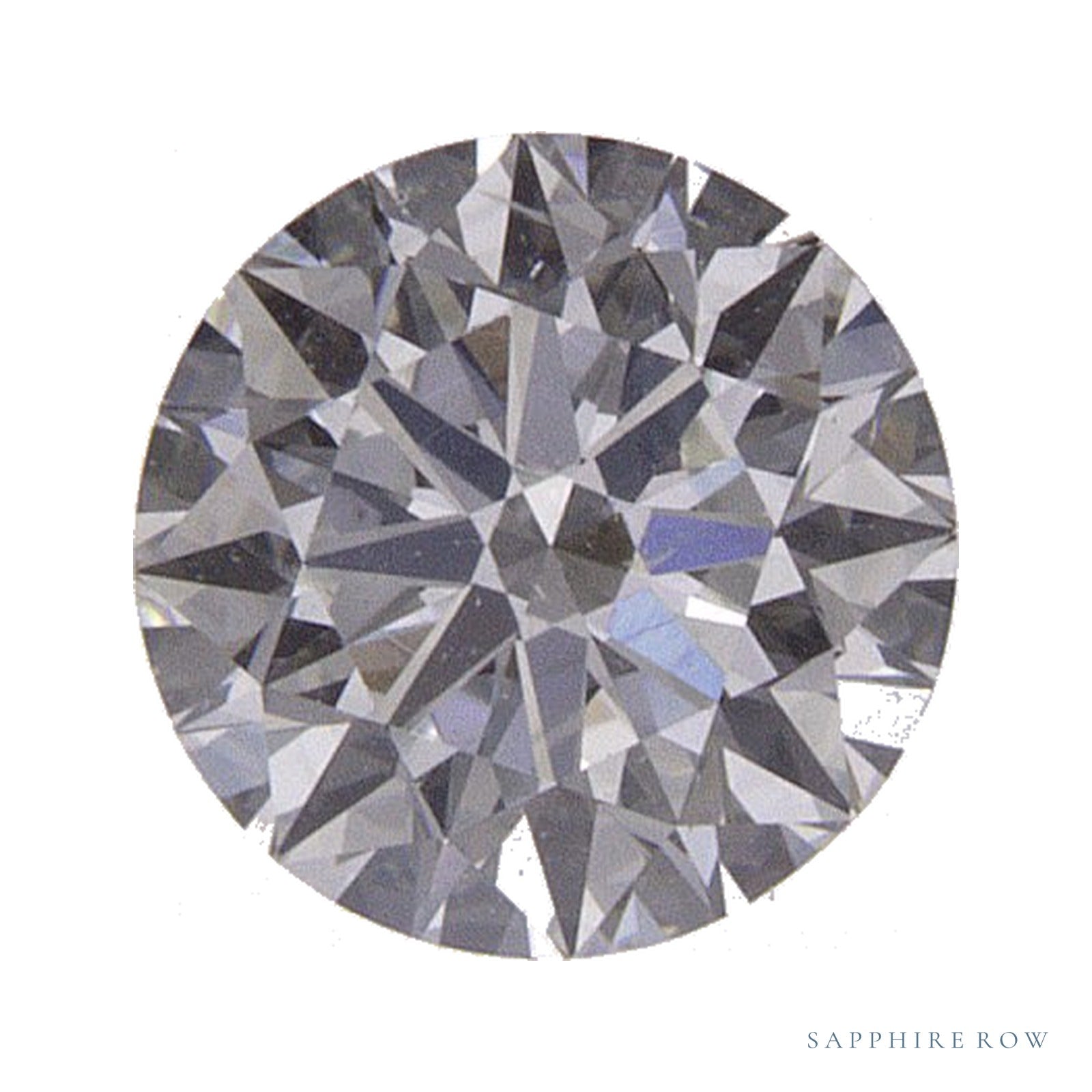 0.56 ct natural diamond, round cut | Sapphire Row · cut4
