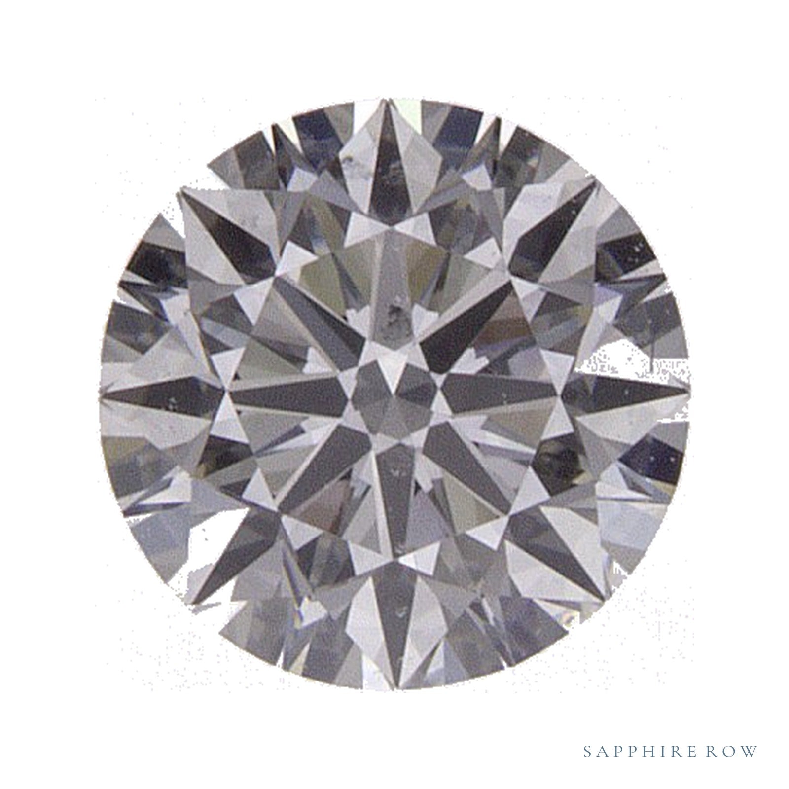 0.56 ct Natural Diamond – H SI1 – Round Cut – GIA Certified — Sapphire Row · cut4