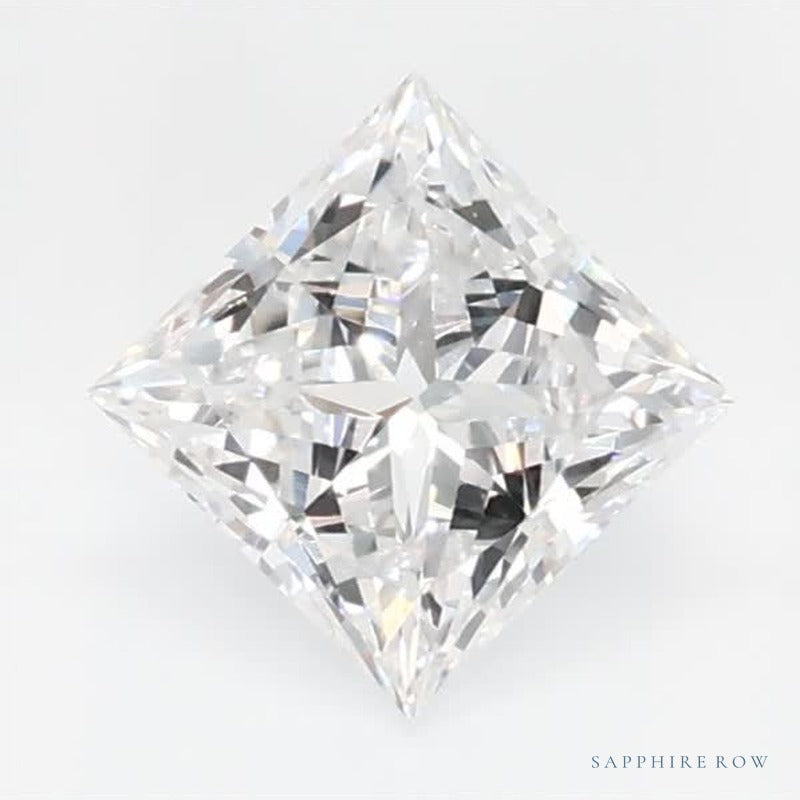 0.56 ct lab-grown diamond, square cut | Sapphire Row · cut7